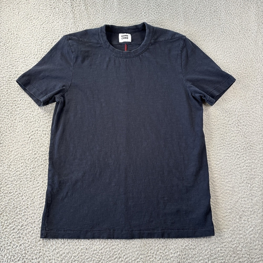 Homecore Paris T-Shirt Mens Small Organic Cotton Blue Short Sleeve Portugal